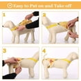 thumbnail image 5 of Dog Diaper Suspenders Female, Washable Dog Panties for Dogs in Heat, Escape Proof Dog Underwear Diapers, Reusable Pet Sanitary Pantie for Small Medium Girl Dogs, 5 of 7