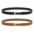 thumbnail image 2 of 2pcs Cinturón Dama Elegante Mujer Accesorios Joven Y De Moda, 2 of 8