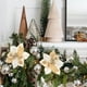 thumbnail image 5 of 1 Pieza de la Flor de Simulación de la Decoración Del Árbol de Navidad - Flor de Simulación de Tela - Decoración de la Escena de la Boda / Fiesta / Sala - Regalo de Vacaciones, 5 of 6