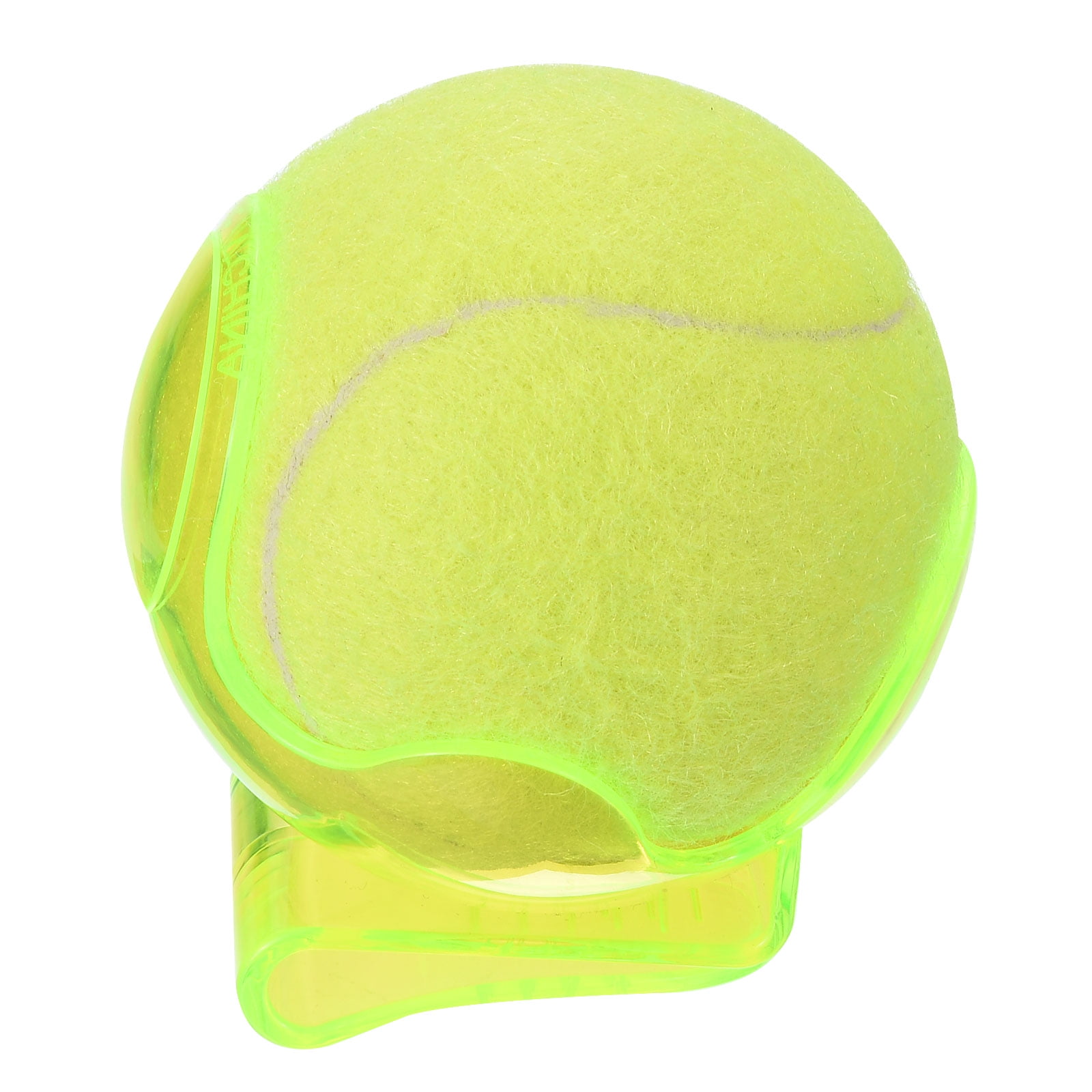 Uxcell 3 Pack Tennis Ball Holder Waist Clip Tennis Ball Clip ABS Holder Fluorescent Yellow