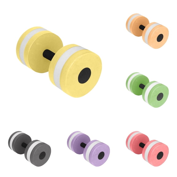 cbzote Water Foam Dumbbell Aquatic Aerobics Pool Fitness Tools Barbells Exercise for Swimming Training