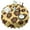 Yellow And Brown-1, variant on Yellow Leopard Pattern Round Tablecloth 60"x60",Wrinkle Wipeable Table Cloth for Kitchen Dining Room Picnic Patio Party