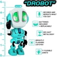 thumbnail image 7 of MAINYU Talking Robots Toys for Kids,Metal Robot Kit with Sound & Touch Sensitive Led Eyes Flexible Body, Interactive Educational Gift Toys for 3 4 5 6 7 Year Old Boys, Girls, 7 of 7