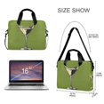 thumbnail image 3 of FORMRS 16" Laptop Sleeve Bag Carrying Case with Handle Travel Shoulder Briefcase, Light Black Martini, 3 of 8