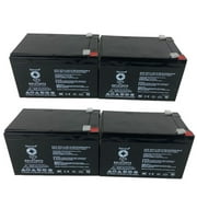 SPS Brand 12V 12Ah Replacement Battery (SG12120T2) for Leoch LPL12-12 T2, LPL 12-12 T2 (4 Pack)