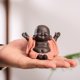 thumbnail image 4 of 2 uds cerámica riendo pequeño Maitreya estatua de Buda feliz figurita adornos manualidades muñecas, 4 of 9