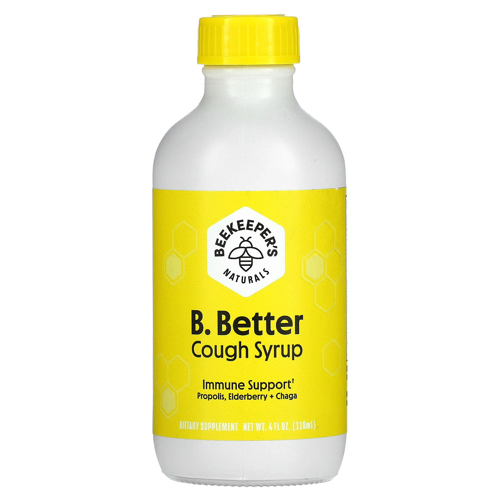 Beekeeper's Naturals B.Soothed Cough Syrup, 4 fl oz.