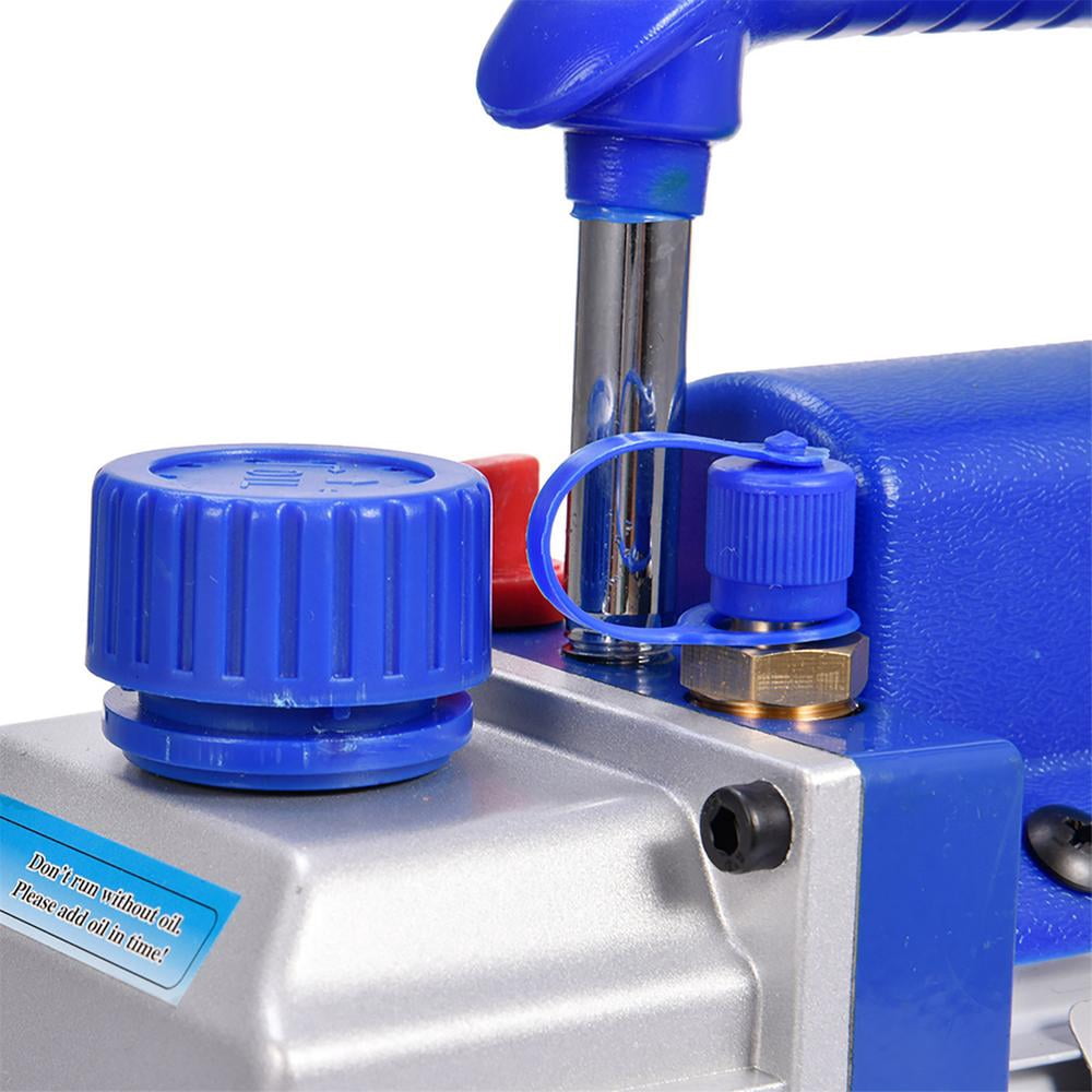 WZTO HVAC Vacuum Pump 1 Stage Air Conditioning Vacuum Pump Auto AC Vacuum Pump HVAC Vacuum Pump Air Conditioner Refrigerant HVAC Air Tool cute