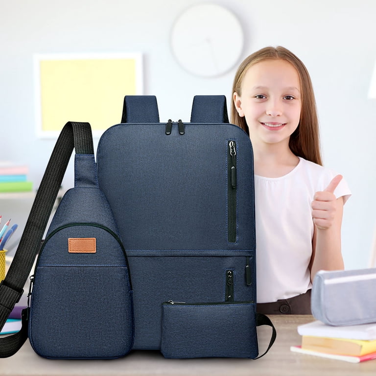 FYTPOV Laptop Backpack,Cross Body Bag and Wallet Set of 3  display picture 1