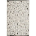 thumbnail image 6 of SAFAVIEH Studio Leather Salima Geometric Area Rug, Grey/Ivory, 8' x 10', 6 of 6