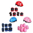 thumbnail image 4 of SDJMa Kids Helmet Adjustable for Kids Ages 3-8 Years Old Boys Girls, Toddler Helmet with Protective Sports Gear Set Knee Elbow Pads Wrist Guards for Cycling Skateboard Scooter, 4 of 4