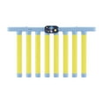 thumbnail image 1 of Esquirla Jeu de Bâtons Éducatif pour Enfants Garçons Filles Bleu, 1 of 8
