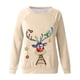 thumbnail image 4 of Pntutb - Sudadera con estampado navideño de manga larga para mujer, informal, a la moda, blusa Pntutb Pntutb-3522, 4 of 6