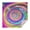 Colorful Tie Dye, variant on Rainbow Tie Dye Mandala Pattern Square Tablecloth,Waterproof Square Table Cover,Wipeable Spillproof Washable Table Cover for Home Kitchen Party Decor 52"x52"(132x132cm)
