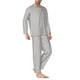 thumbnail image 2 of Balery Airplane Pijama para Hombre de Dos Piezas con Manga Larga, Conjunto de Dormir y Descanso Suave con Bolsillos-Medium, 2 of 7