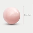 thumbnail image 3 of Small Exercise Ball Mini Yoga Ball, Core Ball Workout Ball For Stability Physical Therapy Fitness Colour: pink, 3 of 5
