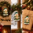 thumbnail image 6 of Cififendec Christmas Santa Claus Ornament, 3.14", Cute 2D Acrylic Flat Hanging Pendant for Christmas Tree Decoration Holiday Gift and Home Display, 6 of 6