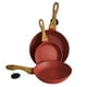 thumbnail image 1 of Set de Sartenes RD Royal Cook Rojo Granito 3 pzs 20 24 y 28 cm, 1 of 5