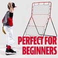 thumbnail image 4 of Red de reboteadores de béisbol Franklin Sports para entrenamiento de béisbol y sóftbol, 4 of 8