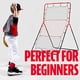 thumbnail image 4 of Red de reboteadores de béisbol Franklin Sports para entrenamiento de béisbol y sóftbol, 4 of 8