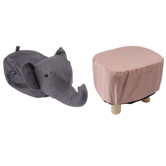 Animal Footstools,Animal Footstools Elephant Shaped Cute Stool Elephant Footstools Rugged and Tough
