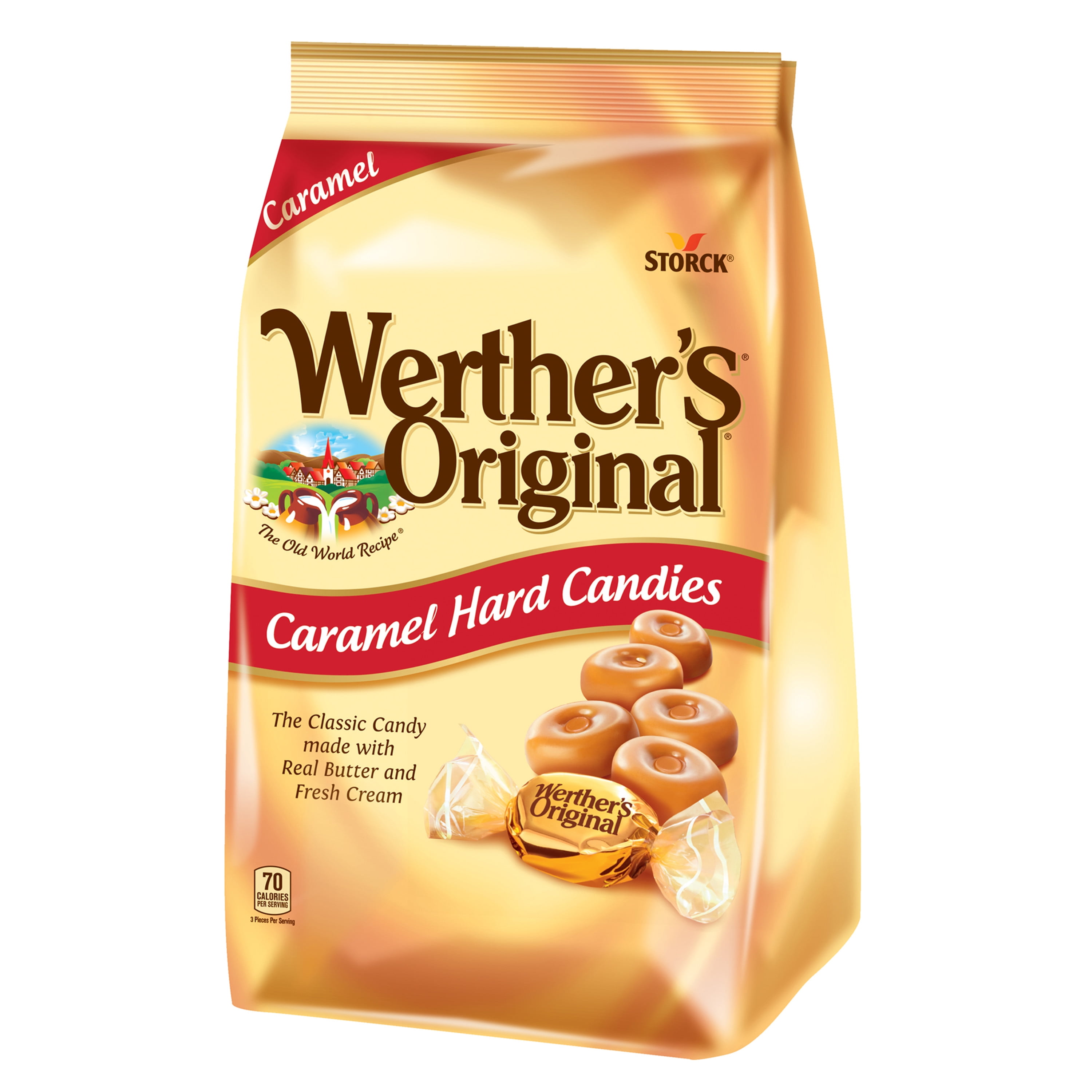 Werther's Original Hard Caramel Candy, 34 Oz
