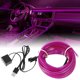 thumbnail image 1 of El Wire Luz De Neón 16.4Ft 360 ° Iluminación Coche Led Cuerda De Luz Diy Atmósfera Flexible Para Automoción Interior Del Coche Decoración De Fiesta En El Jardín, Púrpura Muyoka Hogar, 1 of 7