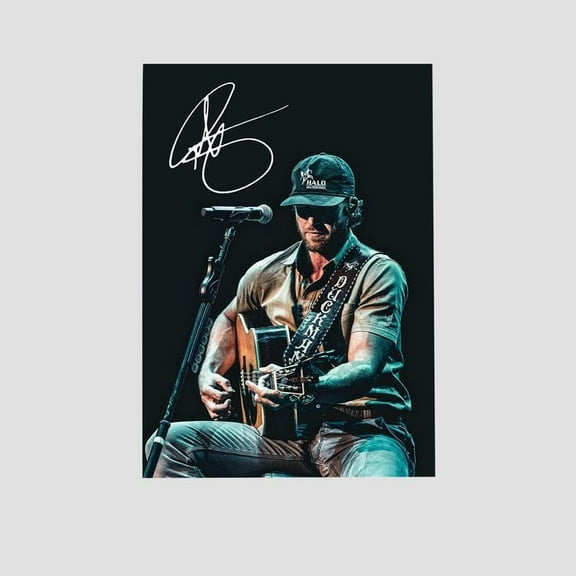 Music Poster- Riley Green Poster - Vintage Style - Size 24x36 - Postora