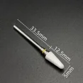 thumbnail image 1 of Broca de carburo de cerámica para uñas, fresa giratoria, cortador de uñas, máquina de taladro eléctrico para herramientas de manicura y pedicura, 1 of 5