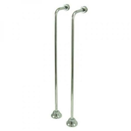 - Kingston Brass CC461 Single Offset Bath Supply Lines 22-Inch Length, Polished Chrome