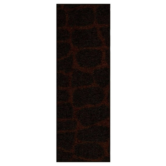 Furnish My Place Crocodile Floater Area Rug for Living Room, Dining Room, Kitchen, Bedroom, Made in USA - 2' x 12'