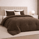 thumbnail image 1 of ALVANA Set de Edredón 3 Piezas Acolchado Extra Grande Hipoalergénico Relleno Suave de Microfibra Down Alternative Ideal para Todo el Año Uso como Edredón o para Funda Duvet, 1 of 6
