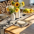 thumbnail image 4 of Brown Black Bear Round 15 Inch Placemats Set of 2, Farmhouse Cabin Forest Vintage HeatResistant Non Slip Place Mats for Dining Table, Wipeable Braided Kitchen Table Mats for Housewarming, 4 of 9