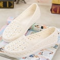 thumbnail image 2 of Verano Transpirable Malla Bean Home Verano Sandalias Planas Mujer Zapatos De Trabajo De Mediana Edad Zapatos Blancos, 2 of 6