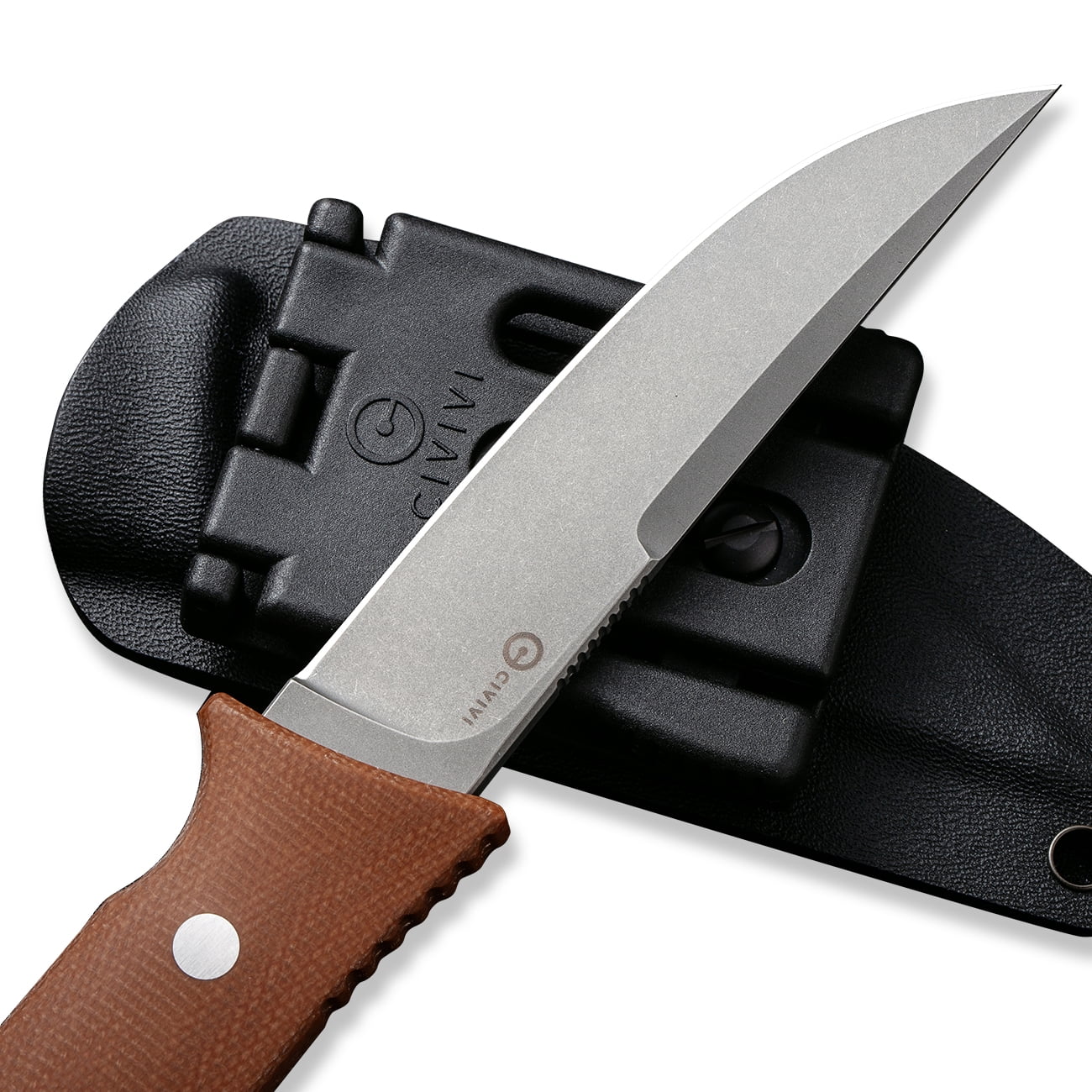 CIVIVI Fixed Blade Knife 4.07" D2 Blade C19046-5
