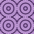 thumbnail image 1 of Ahgly Company Machine Washable Indoor Square Transitional Pastel Purple Pink Area Rugs, 6' Square, 1 of 7