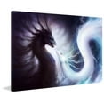 thumbnail image 2 of Marmont Hill "Yin and Yang Dragons" Painting Print on Canvas, 2 of 5