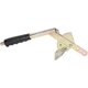 thumbnail image 3 of Handbrake Handle Non-slip Galvanized Steel Universal For Trailers Caravans Caravans (black Gold) (1p, 3 of 5