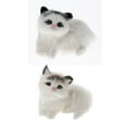 thumbnail image 2 of 2 Pieces Simulation Cat, Pet Kitten Toys Stuffed Pet Kitten, 2 of 8