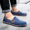 thumbnail image 6 of Men's Casual Shoes Breathable Comfortable Canvas Loafers Lightweight Stylish Footwear for Everyday Fashion, 6 of 9