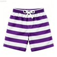 thumbnail image 2 of Liyamei Boys Color Print Athletic Shorts with Drawstring for Summer Size 2-14,Purple, 2 of 4