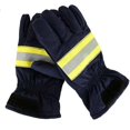 thumbnail image 2 of Guantes de protección para manos de bombero, trabajo ignífugo, con cinta reflectante Hy, 2 of 5