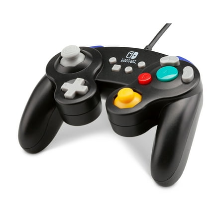 New Gamecube Video - PowerA Wired Controller for Nintendo Switch – GameCube Style: Black , 1507843-01