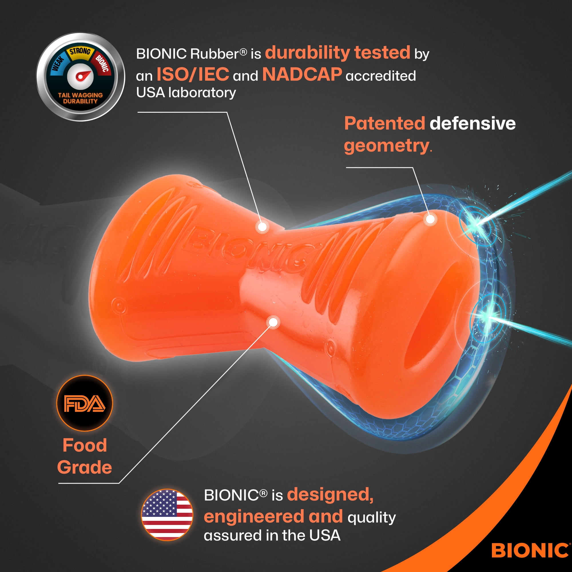 BIONIC Bone, Small, 3.5in