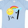 thumbnail image 4 of Inktastic I'm 1- First Birthday Sun Rainbow Boys or Girls Baby Bodysuit, 4 of 5