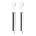 thumbnail image 1 of Minkissy 2PCS Oyster Shucking Clamp Intestine Opener Stainless Steel Oil Scraping Kitchen Tool Home Cooks, 1 of 8