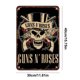 thumbnail image 2 of Placa de Metal Vintage Wdftyju Guns N Roses 30x40cm, 2 of 9