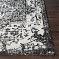 thumbnail image 3 of Surya Eagean EAG-2379 144 x 180" Rectangle Fabric Rug in Black/Charcoal/Beige, 3 of 7