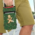 thumbnail image 3 of COEQINE Christmas Crutch Bag Gingerbread Crutch Travel Pouch Waterproof Crutch Carrying Pouch Medical Crutch Accessories Universal Crutch Pouch Xmas Crutch Decoration, 3 of 7
