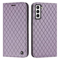 Wallet Case for Samsung Galaxy S22 Plus 6.6 Inch, Premium PU Leather Soft TPU Shockproof RFID Blocking Flip Folio Cover with Card Slots Kickstand Magnetic Closure Cover for Samsung Galaxy S22 ,Purple